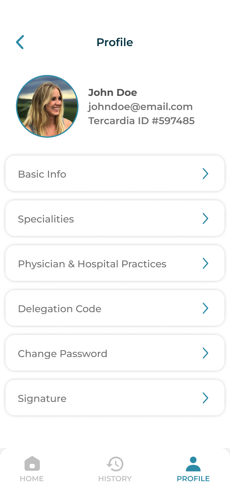 Physician Profile